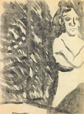 BOB THOMPSON (1937 - 1966) Untitled (Standing Nude).